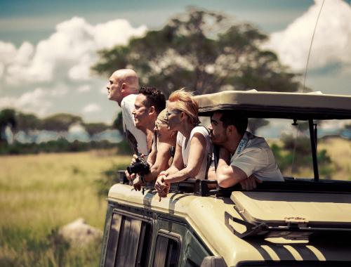 Israel Mice Delegates Enjoying a view of Queen Elizabeth National Park in Uganda